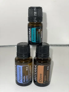 3x doTERRA Colve, Peppermint, Ravintsara 15ml / 5ml - New! SEALED! 3 PACK - Picture 1 of 4