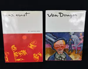 Gaston Diehl Art Hardcover 2 Bücher Schutzumschlag 1973 Kees Van Dongen & Max Ernst - Bild 1 von 20