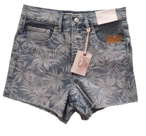 Jessica Simpson Soft Sculpt Womens High Waist Shorts Size 25 Super Stretch Denim - Picture 1 of 6