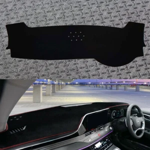 Non-Slip Dash Mat Cover w/ Red Stitch for 07/2018 ~ 2020 KIA Cerato Sedan Hatch - Picture 1 of 10