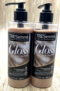 Lot of 2 Tresemme Gloss Color Depositing Conditioner - Light Blonde 7.7 fl oz ea - Picture 1 of 1