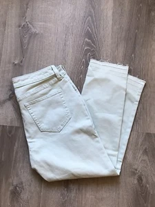 Neu mit Etikett Damen A.N.A Destroyed Distressed mittelhohe Skinny Knöchel aquamarin rauchfarben Größe 8 - Bild 1 von 8