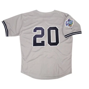 Jorge Posada 1999 New York Yankees World Series Road Jersey Men's (S-3XL) - Picture 1 of 4