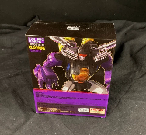 Badcube  Claymore Transformers Insecticon Evil Bug Corps OTS-05 Old Timer Ser Cover