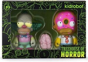 Simpsons Treehouse of Horrors Donut Homer & Krusty Clown Zombie Kidrobot Gift