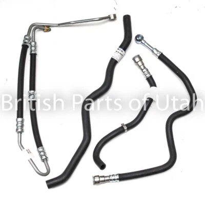 Range Rover L322 Powering Steering Pump Hose Line High Pressure Return X4 03~05 - Image 1 of 4