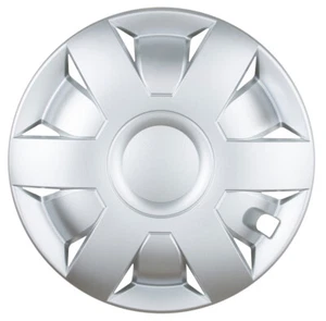 Cubierta de rueda 4x14" para Vauxhall Combo Van - plata 14" - Imagen 1 de 3