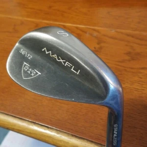 Maxfli Black Max Stainless 56/12 56° SW Sand Wedge Factory Graphite A-Flex RH - Picture 1 of 9
