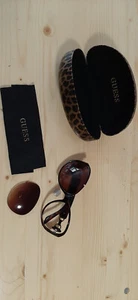 GUESS Sonnenbrille GU0225F, UV 400, rotbraun gemustert - Bild 1 von 2