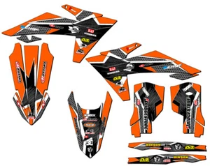 Kit de gráficos SX PODIUM Orange Senge 2023-2024 compatible con KTM - Imagen 1 de 10