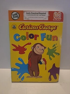 LeapFrog Tag Junior Book: Curious George Color Fun Children’s Book - Image 1 of 2