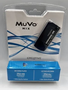 Creative Muvo Mix 256 MB MP3 / WMA Player USB 2.0 Blue New Factory Sealed - Picture 1 of 10