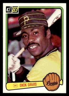 1983 Donruss Dick Davis #647 - Pittsburgh Pirates - Image 1 of 2