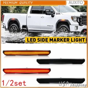 2/4/6 White LED Side Marker Light For 2020-2023 GMC Sierra 2500HD 3500HD Brand - Picture 1 of 22