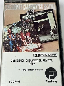 Creedence Clearwater Revival Cassette 1969 Fantasy Records 5CCR-69 Made in USA - Picture 1 of 7