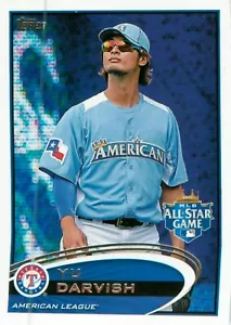 2012 Topps Update Yu Darvish #US162 ROOKIE RC Baseball Card - Picture 1 of 2