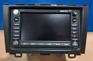HONDA CR-V 2007 RADIO SAT NAV MULTIMEDIA DISPLAY HEAD UNIT WITH CD-MAP BB717PO - Picture 1 of 11