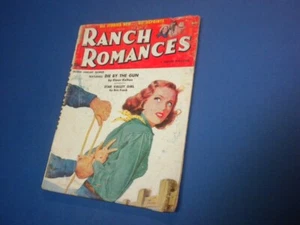 RANCH ROMANCES - January 2, 1954 - western PULP MAGAZINE great cover art! - Picture 1 of 4
