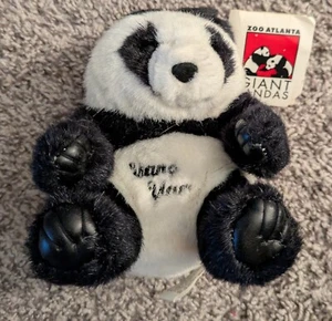 VTG Atlanta Zoo Panda Bear Plush Stuffed Animal Time To Save $💰💰💰💰💰💰💰💰💰 - Picture 1 of 4