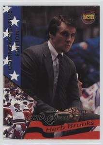 1995 Signature Rookies Miracle on Ice 1980 Commemorative Edition Herb Brooks #41