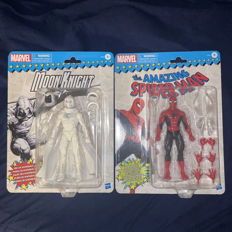 Figura Marvel Legends Amazing Spider-Man, Web Wings & Moon Knight 2023, Foto 1 de 1