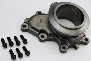 1999.5-2003 Ford 7.3L GTP38 Turbo High Flow Non-EBPV Exhaust Outlet Cover Plate - Picture 1 of 4