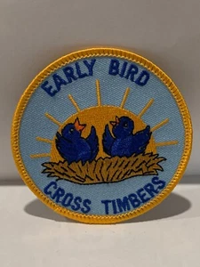 Parche redondo Girl Scout 3" - Cross Mambers Early Bird - Imagen 1 de 1