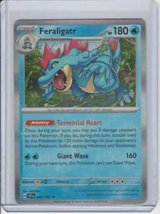 Feraligatr 41 / 162  Pokemon Temporal Forces Holo Rare - Picture 1 of 2