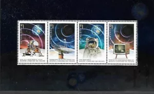 AUSTRALIA SPACE MOON LANDING 50 YEARS ANNIV MIN SHEET MNH 2019 - Picture 1 of 1