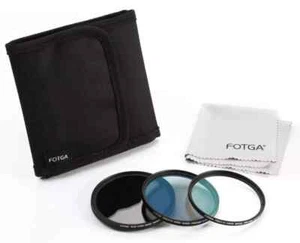 FOTGA 77mm Optical Glass Camera Lens Filter Kits (variable ND2-ND400 + MCUV+MC) - Picture 1 of 6