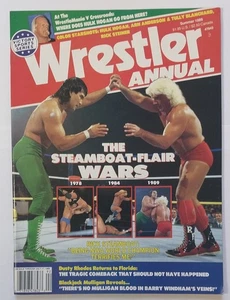 Wrestler Annual Summer 1989 Magazine Ric Flair vs Rick Steamboat WWF WCW PWI - Picture 1 of 2