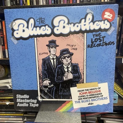 The BLUES BROTHERS - The Lost Recordings (2025) NEW BLUE VINYL LP.  SEALED - Image 1 of 4