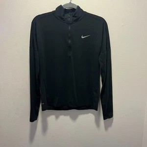 Nike Dri Fit Full Zip Jacket Women’s Lightweight Black Jacket Women Size Small - Picture 1 of 7