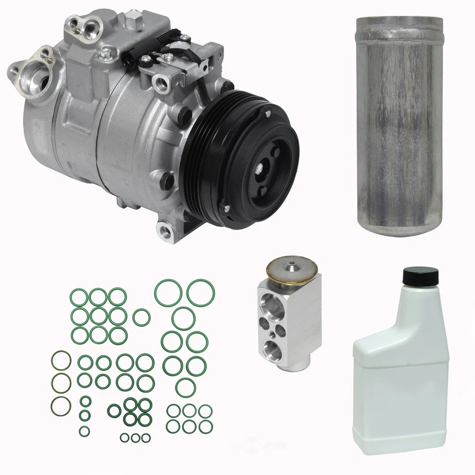 A/C Compressor & Component Kit fits 2004-2006 BMW X3  UNIVERSAL AIR CONDITIONER, - Image 1 of 1