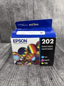 Epson 202 Black Cyan Purgenta Yellow Combo Pack Wkłady atramentowe Exp 03/2027 - Zdjęcie 1 z 6