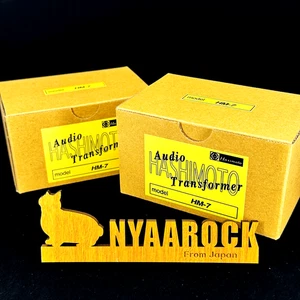 Hashimoto HM-7 Paar MC Cartridge Step up Eingang Transformer Pair [US Duty Paid] - Bild 1 von 17