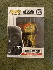 Hayden Christensen Signed Autographed Death Vader Funko Pop Star Wars - Picture 1 of 1