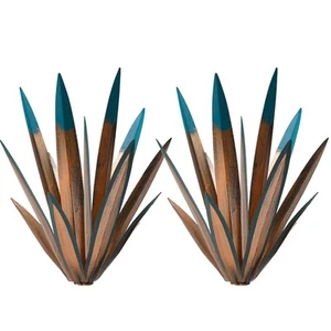 2pcs Metal Country Tequila Sculpture DIY Plant Home Decor Garden Ornament Ind... - Picture 1 of 7