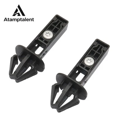 2X para 2008-15 Mercedes Benz C300 MB1032105 2188800430 conjunto de retentor de para-choque dianteiro - Imagem 1 de 4