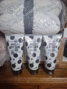Lote de 3 Fragancia y Fragancia Ángeles Algodón Hidratación Intensa Crema Corporal 7.0 fl oz ea - Imagen 1 de 1