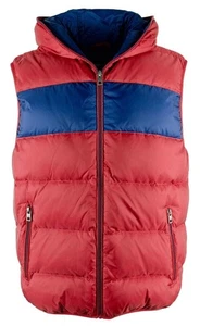 Michael Kors Men's Real Down Lighweight Puffer Vest Red Small - Picture 1 of 3