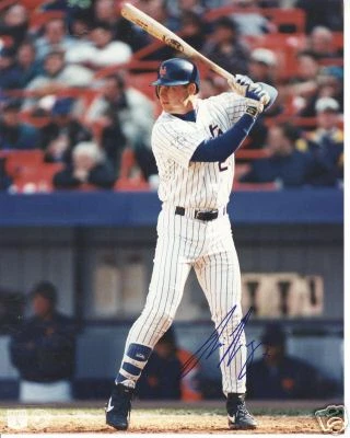 FOTO 8X10 FIRMADA POR RICO BROGNA DE LOS METS DE NUEVA YORK CON CERTIFICADO DE AUTENTICIDAD Foto 1 de 1