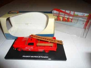 PEUGEOT 404 PICK UP POMPIERS ELIGOR 1/43 H48 - Foto 1 di 1