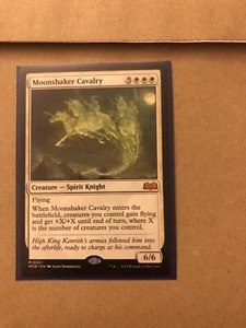 MTG Moonshaker Cavalry Wilds of Eldraine 0021 Regular Mythic - Bild 1 von 2