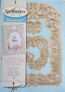 Spellbinders Shapeabilities Templates Cut Emboss Stencil Letterpress Dies U PICK - Picture 1 of 1