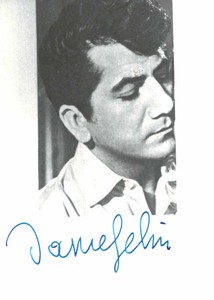 Daniel Gelin Original Signature On Card No. 8476 A