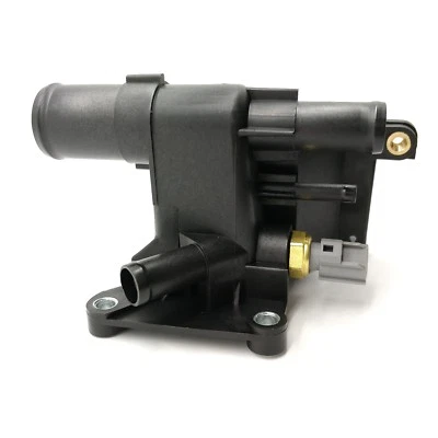 Coolant Water Outlet Flange + Sensor For 2006-2013 Mazda 3 6 5 CX-7 2.0 2.3 2.5L - Image 1 of 4