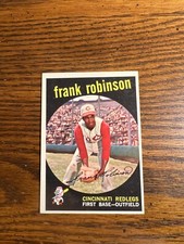1959 TOPPS BASEBALL CARD #435 FRANK ROBINSON EXMT!!!!!!!!!
