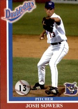 2005 Auburn Doubledays Team Issue #32 Josh Sowers Louisville Kentucky KY Card