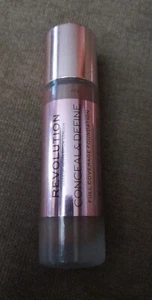 Makeup Revolution Conceal and Define Liquid Foundation - F16 - 0.8 fl oz - Picture 1 of 1
